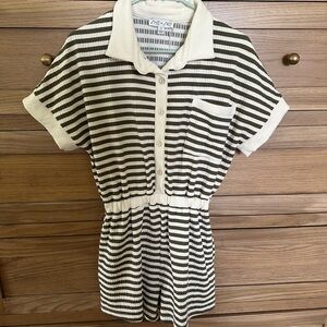 Striped Romper